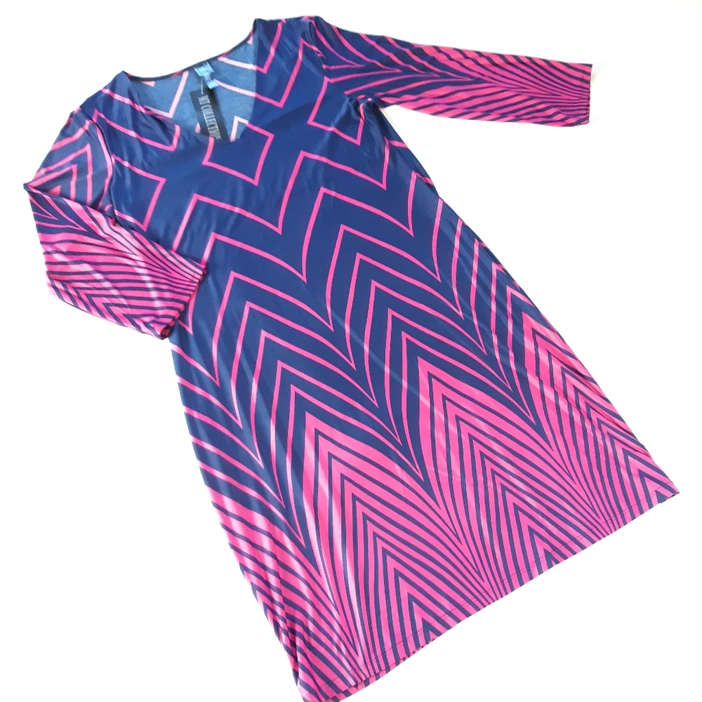 NWT New MT Collection 3/4 Sleeve Dress XL